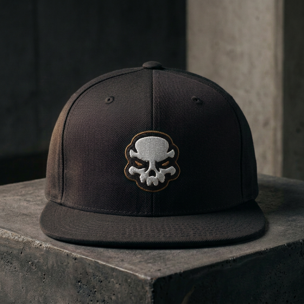 Casquette snapback CRANERS sur fond de béton sombre