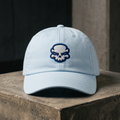 Casquette baseball bleu pastel CRANERS, vue de face