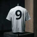 T-shirt oversize col montant en coton bio CRANERS sur mannequin